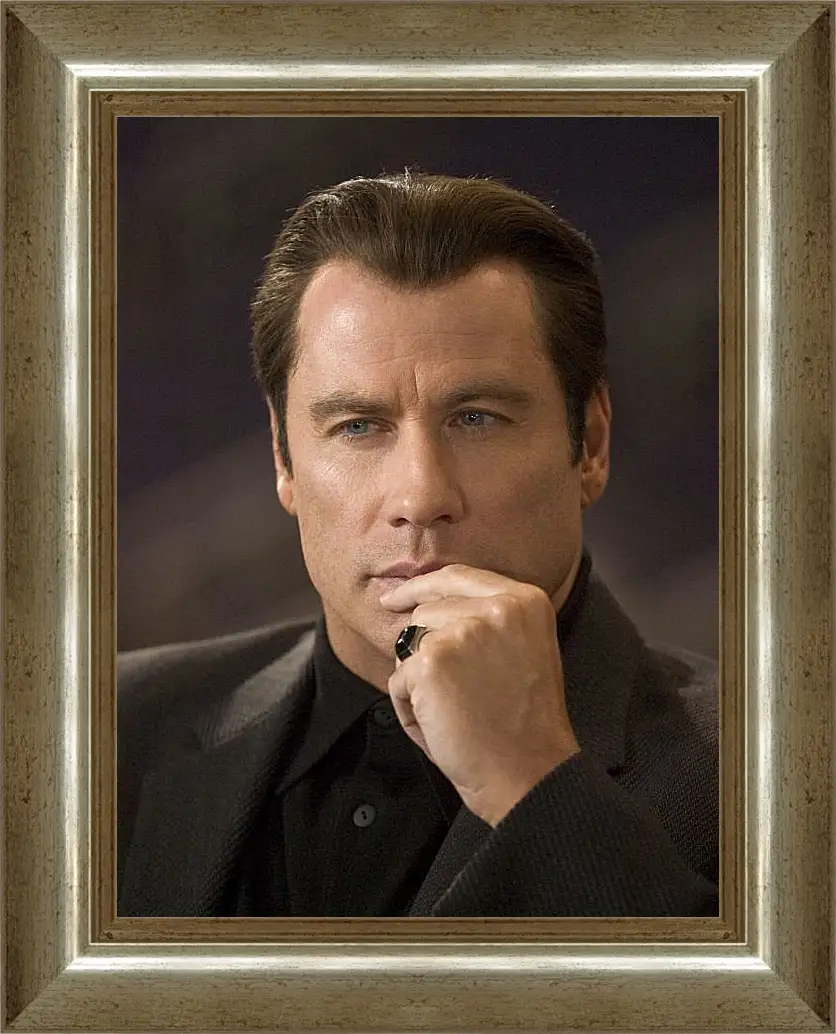 Картина в раме - Джон Траволта. John Travolta