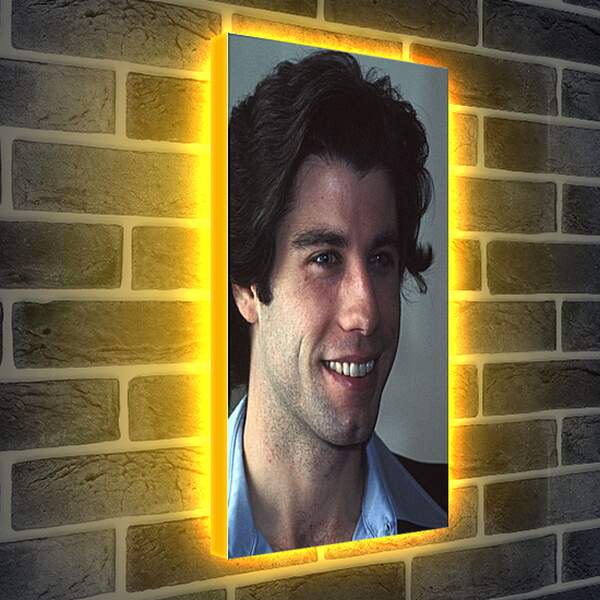 Лайтбокс световая панель - Джон Траволта. John Travolta