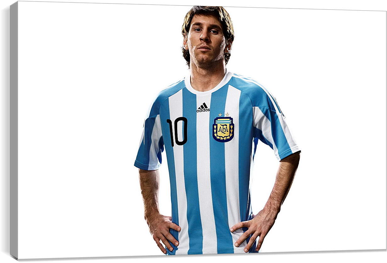 Постер и плакат - Лионель Месси в сборной Аргентины