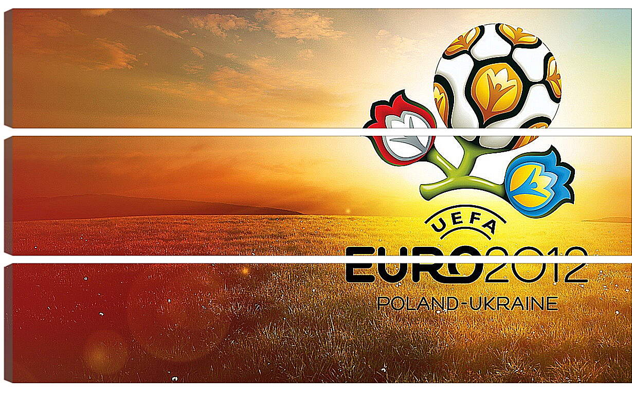 Модульная картина - Евро-2012 Польша-Украина. Poland-Ukraine.