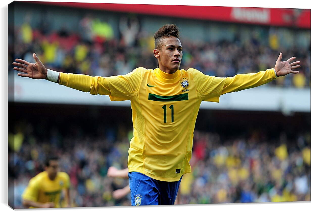 Постер и плакат - Неймар (Neymar) футбол