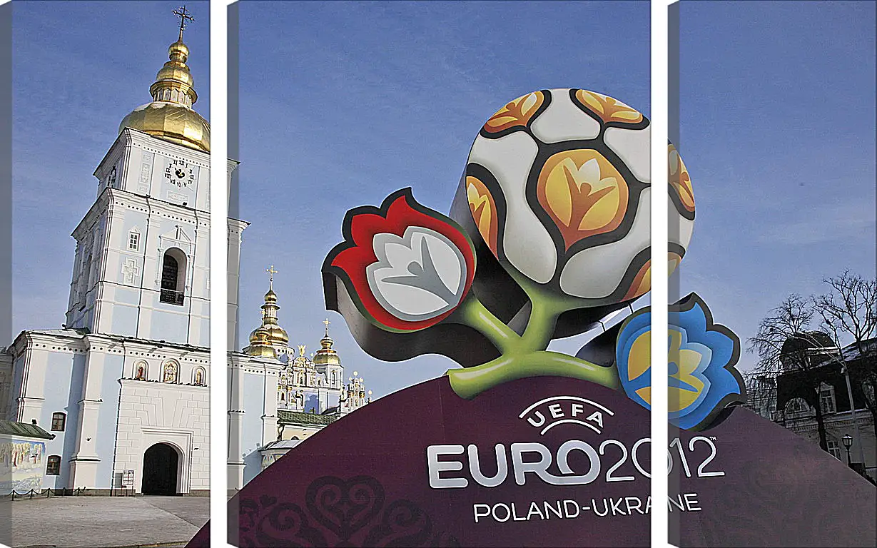 Модульная картина - Euro-2012 Poland-Ukraine