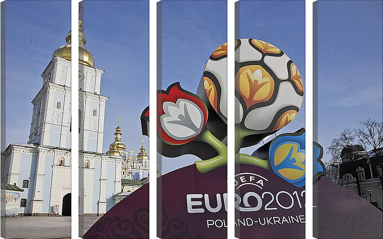 Модульная картина - Euro-2012 Poland-Ukraine