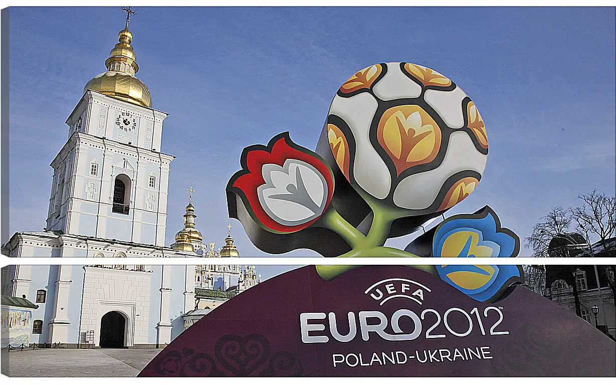 Модульная картина - Euro-2012 Poland-Ukraine