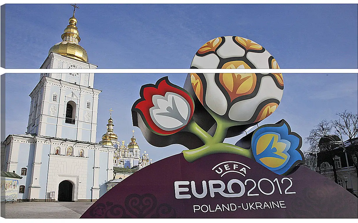 Модульная картина - Euro-2012 Poland-Ukraine