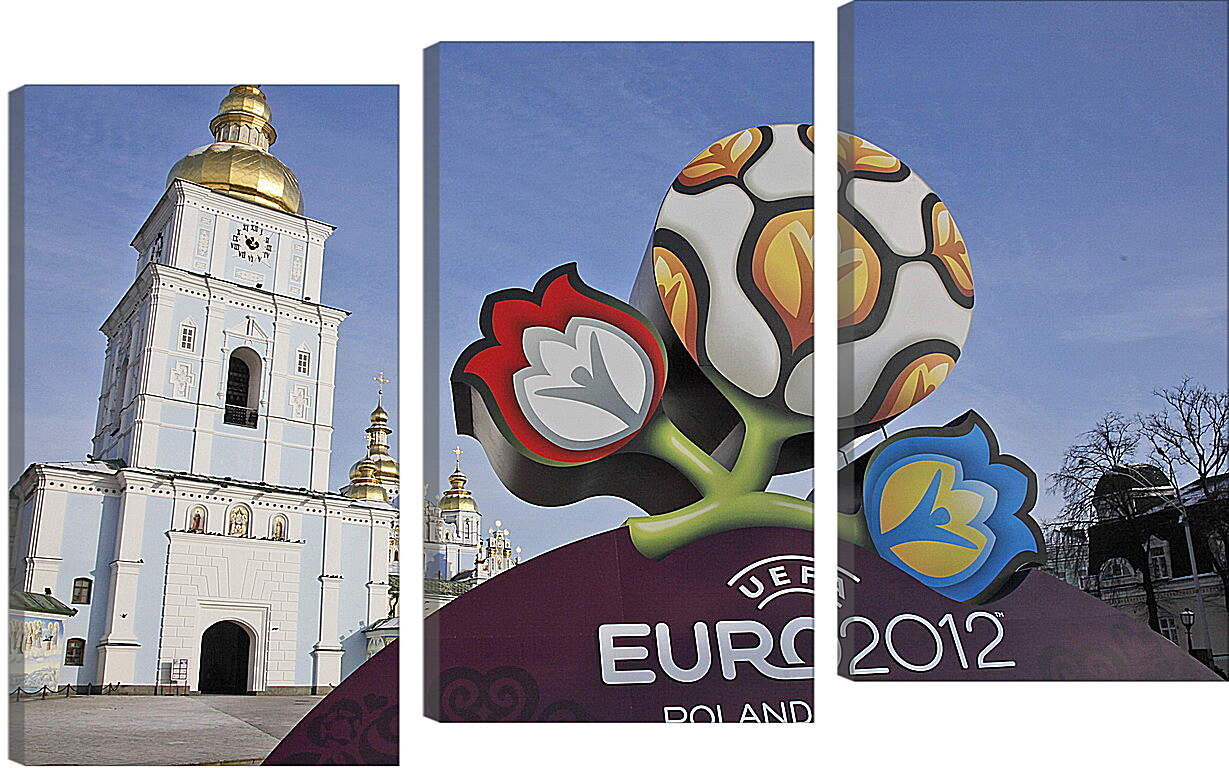 Модульная картина - Euro-2012 Poland-Ukraine