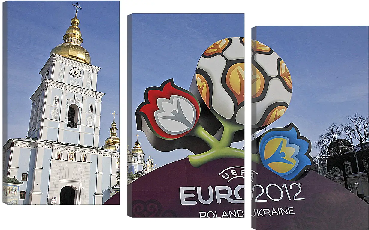 Модульная картина - Euro-2012 Poland-Ukraine