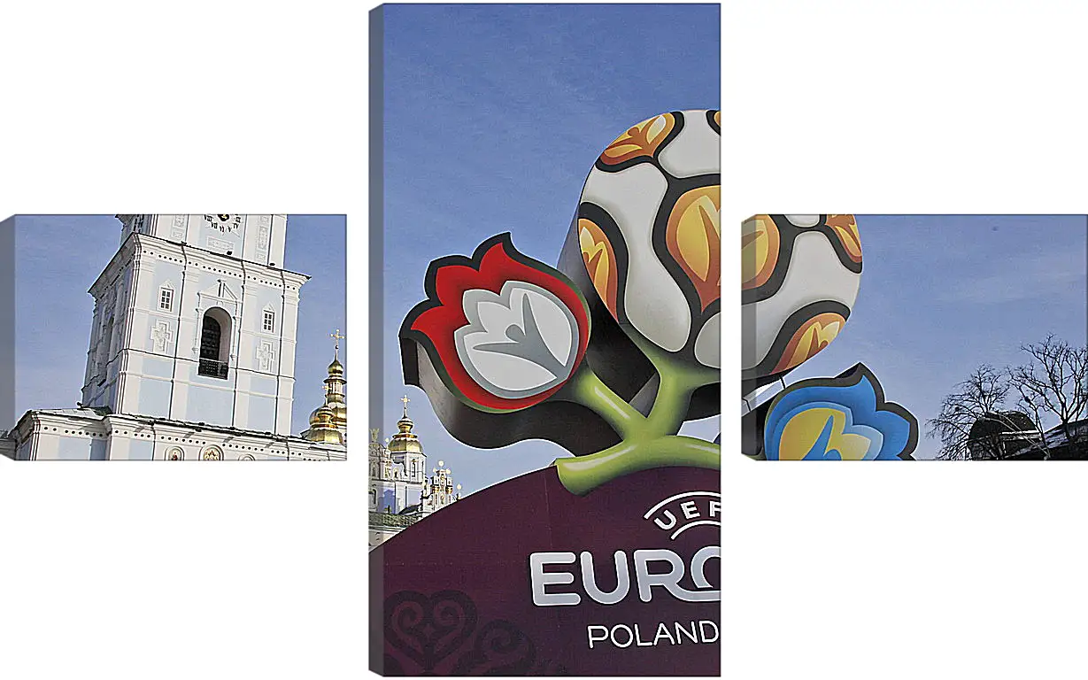 Модульная картина - Euro-2012 Poland-Ukraine