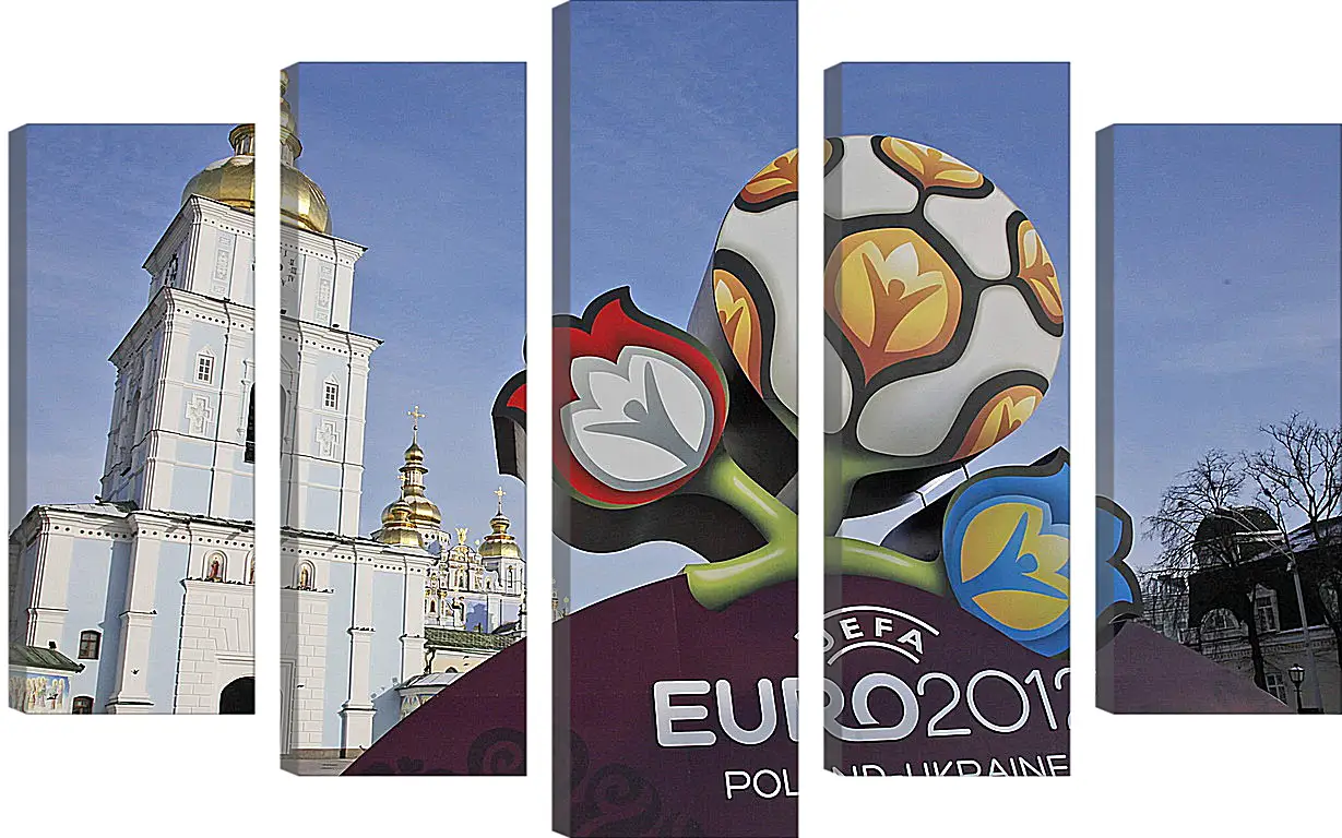 Модульная картина - Euro-2012 Poland-Ukraine