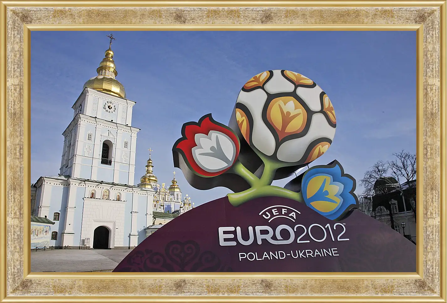 Картина в раме - Euro-2012 Poland-Ukraine