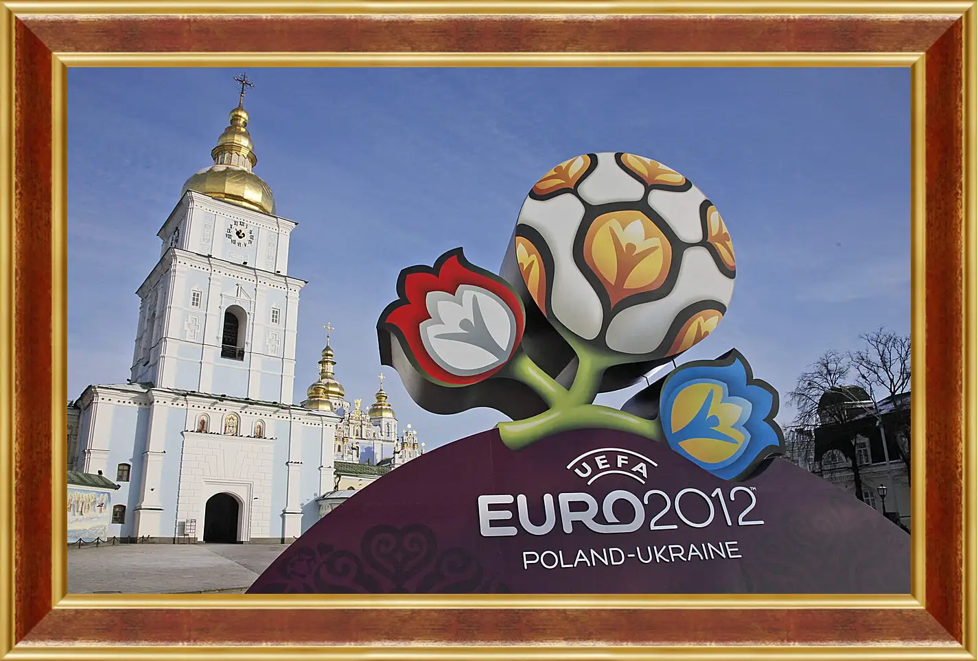 Картина в раме - Euro-2012 Poland-Ukraine