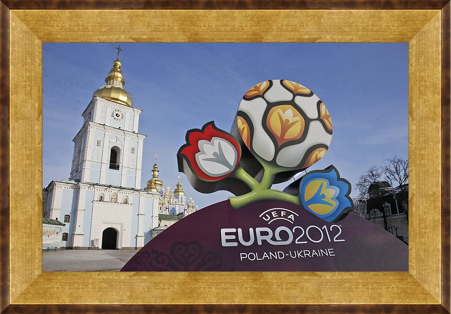 Картина в раме - Euro-2012 Poland-Ukraine