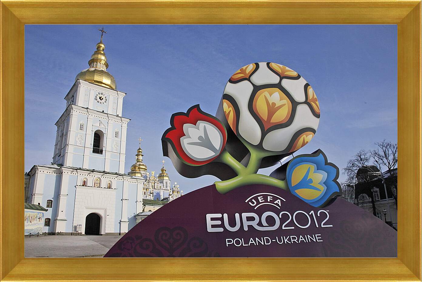 Картина в раме - Euro-2012 Poland-Ukraine