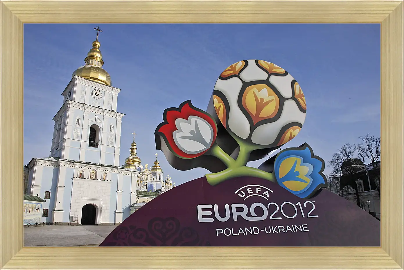 Картина в раме - Euro-2012 Poland-Ukraine