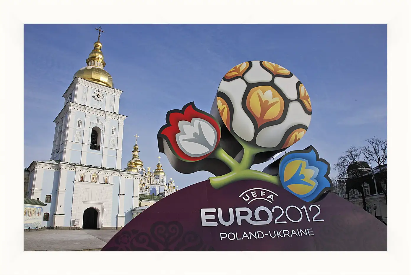 Картина в раме - Euro-2012 Poland-Ukraine