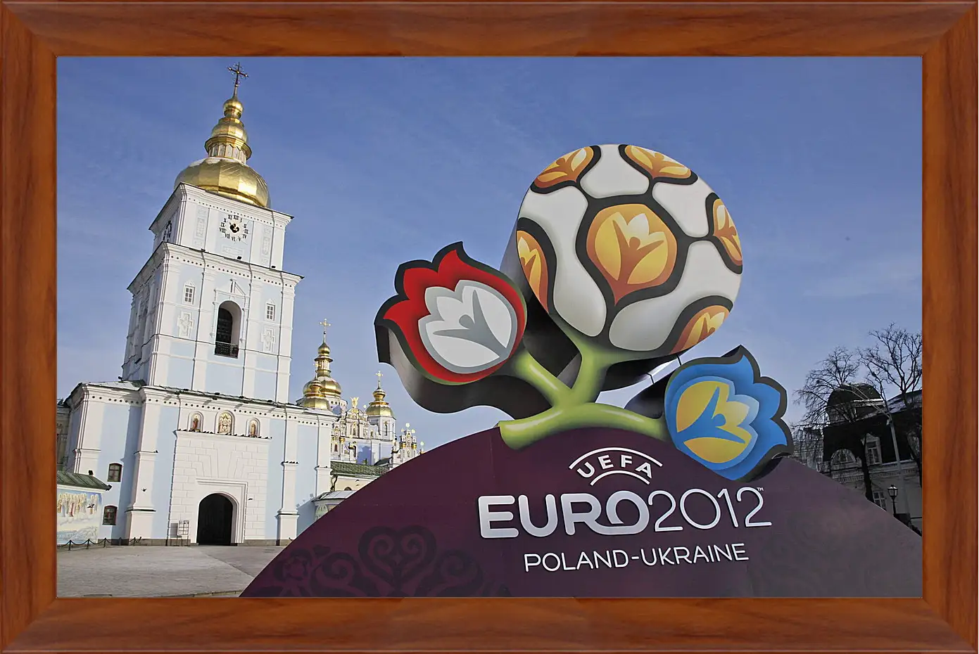 Картина в раме - Euro-2012 Poland-Ukraine