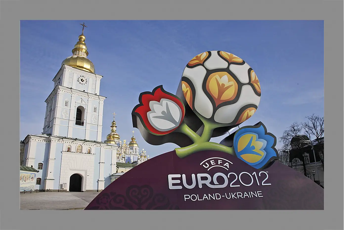 Картина в раме - Euro-2012 Poland-Ukraine