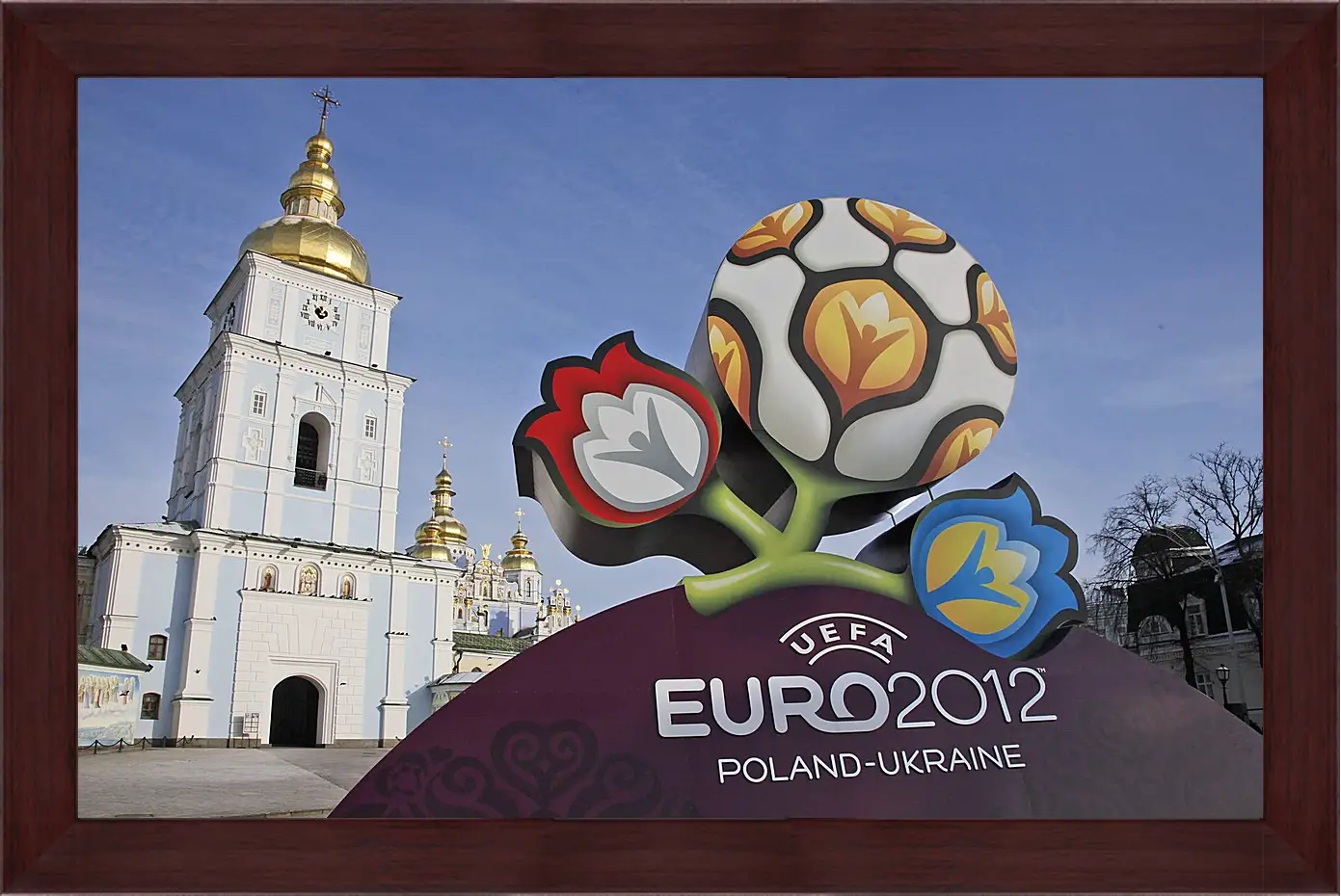 Картина в раме - Euro-2012 Poland-Ukraine