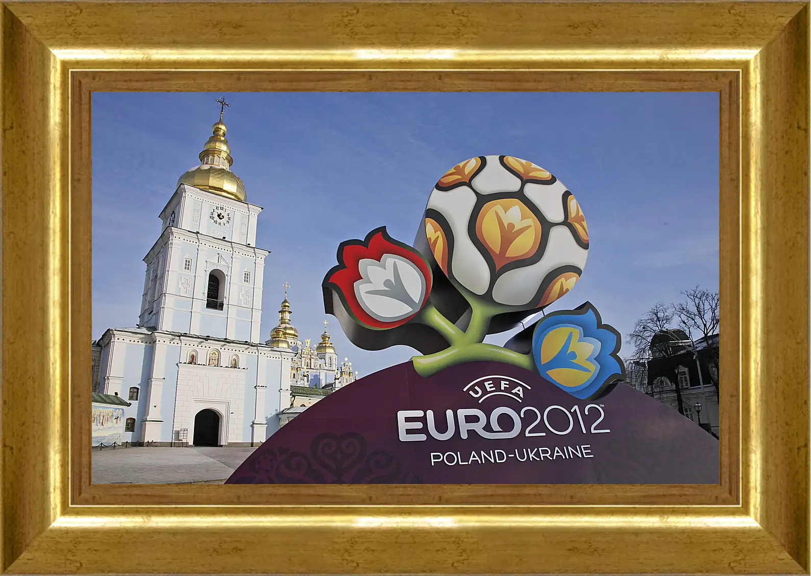 Картина в раме - Euro-2012 Poland-Ukraine