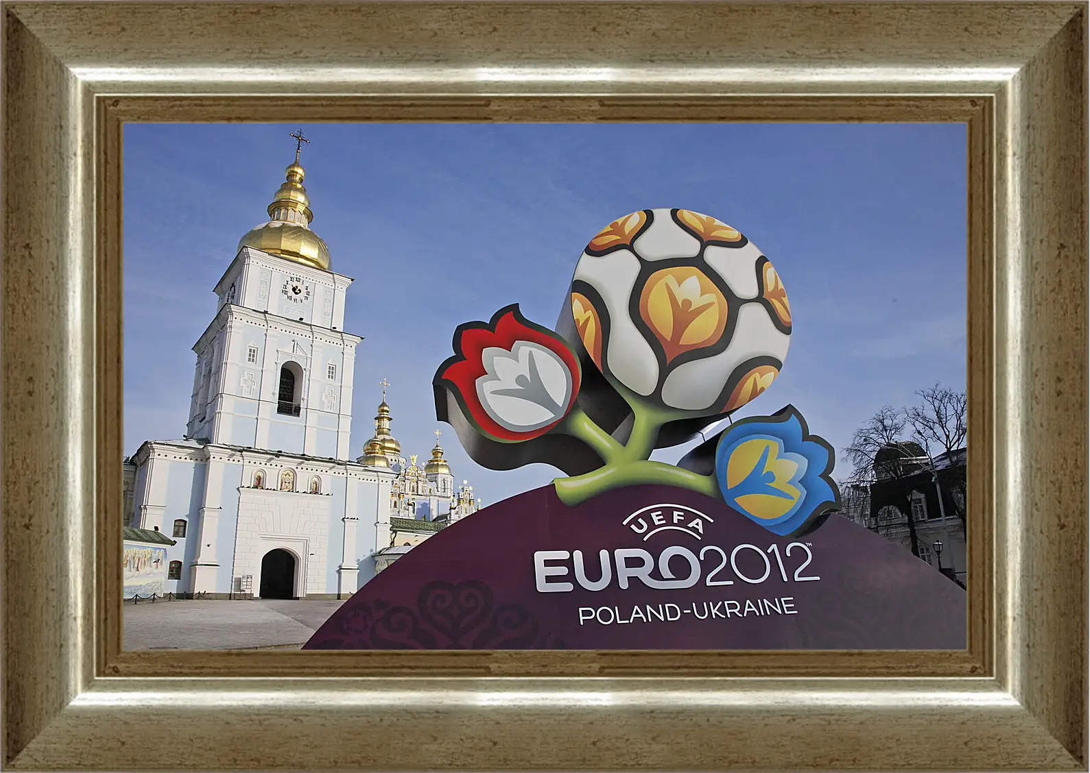 Картина в раме - Euro-2012 Poland-Ukraine