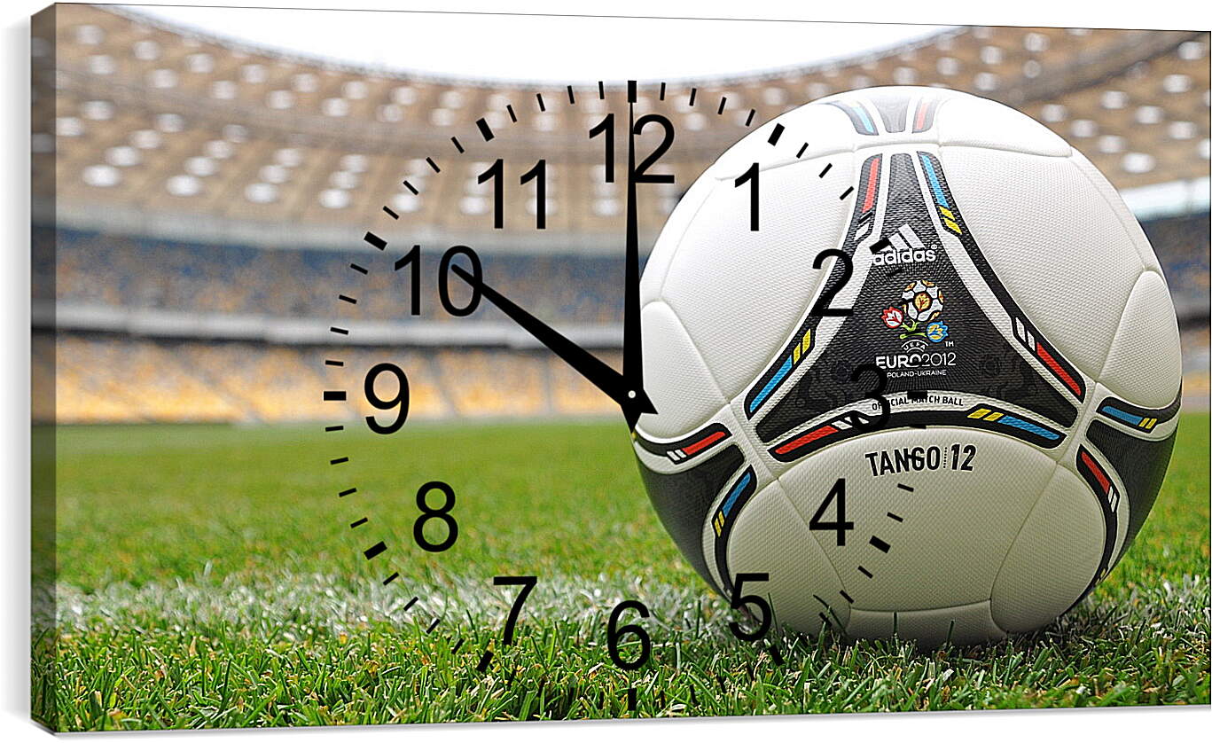 Часы картина - Официальный мяч Евро 2012