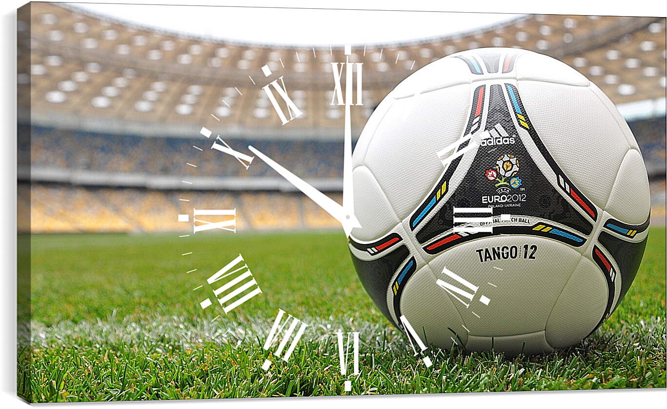 Часы картина - Официальный мяч Евро 2012