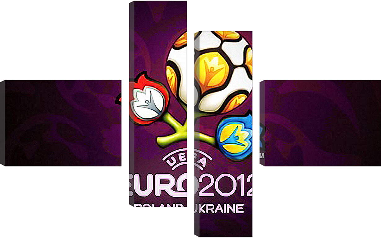 Модульная картина - Евро-2012 Польша-Украина