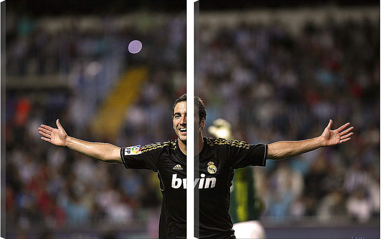 Модульная картина - Футболист. Реал Мадрид.