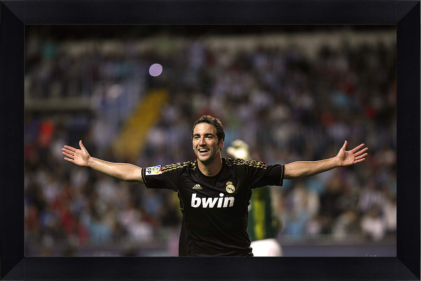 Картина в раме - Футболист. Реал Мадрид.