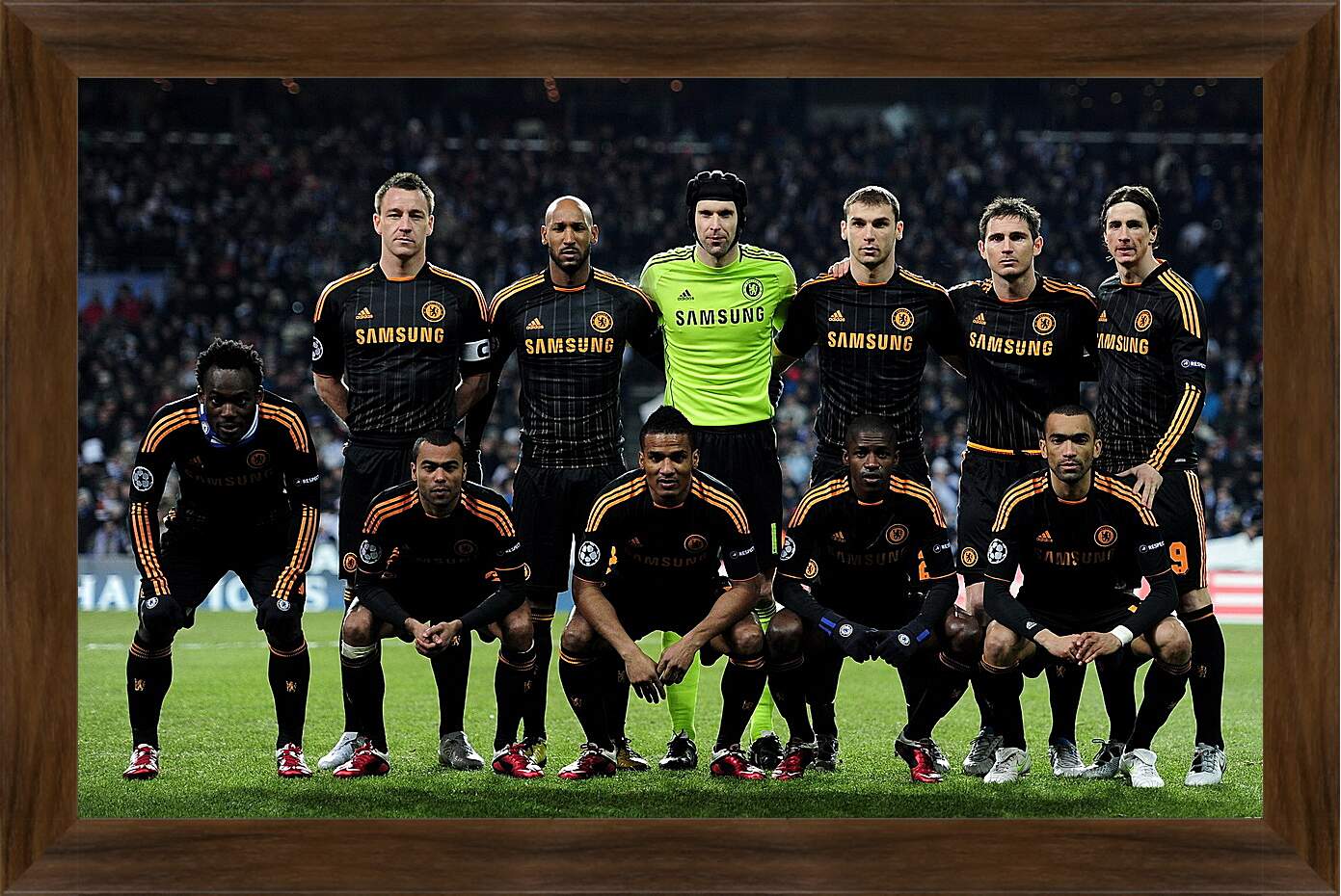 Картина в раме - Фото перед матчем ФК Челси