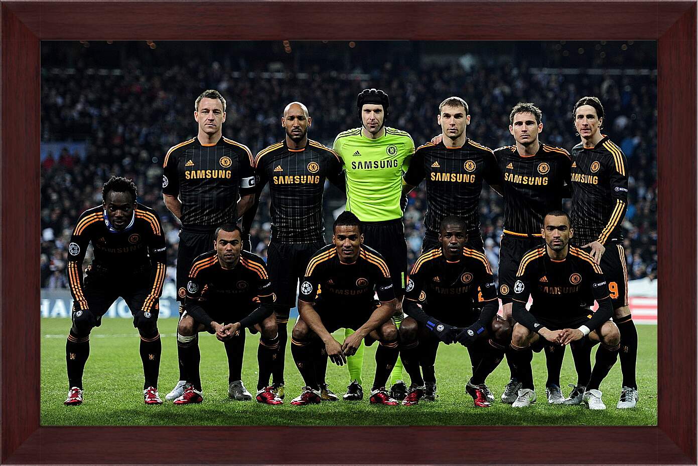 Картина в раме - Фото перед матчем ФК Челси
