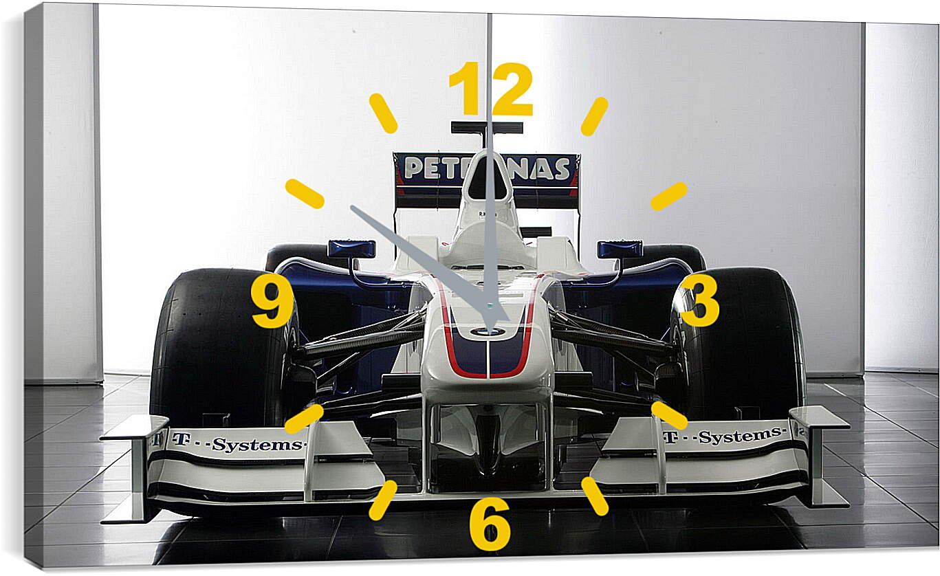 Часы картина - Формула 1