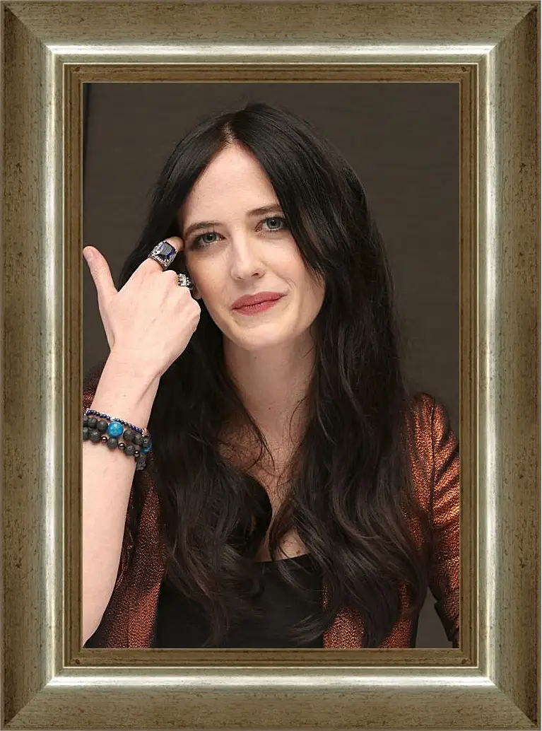 Картина в раме - Ева Грин. Eva Green