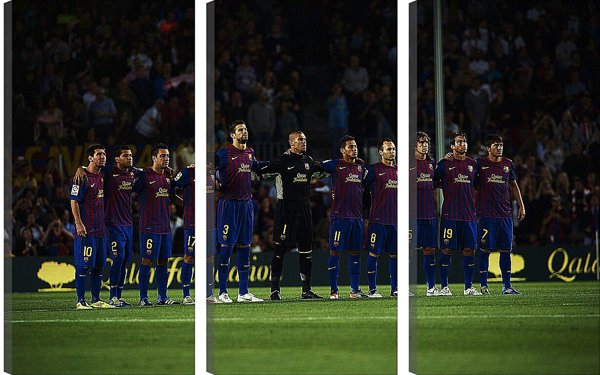 Модульная картина - ФК Барселона. FC Barcelona