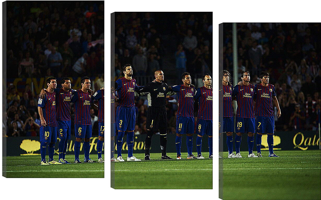 Модульная картина - ФК Барселона. FC Barcelona