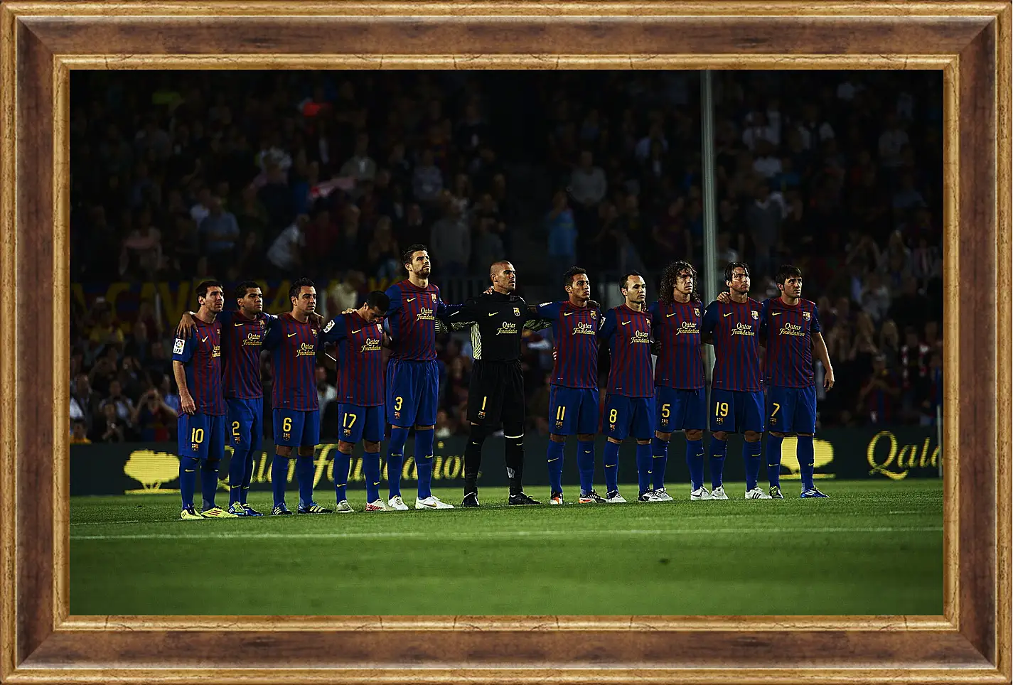 Картина в раме - ФК Барселона. FC Barcelona