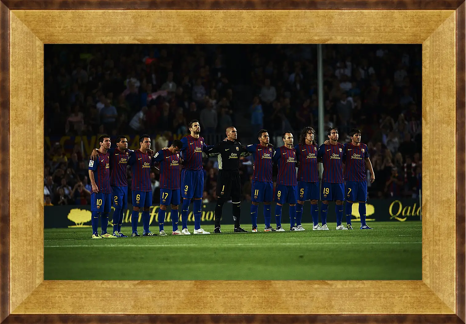 Картина в раме - ФК Барселона. FC Barcelona