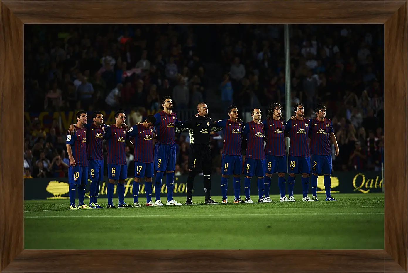 Картина в раме - ФК Барселона. FC Barcelona