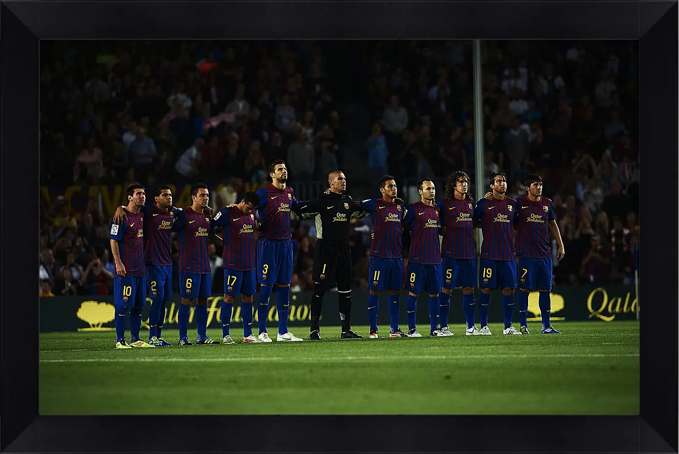 Картина в раме - ФК Барселона. FC Barcelona