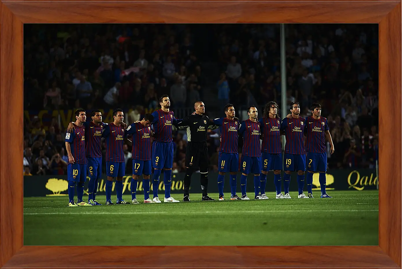 Картина в раме - ФК Барселона. FC Barcelona