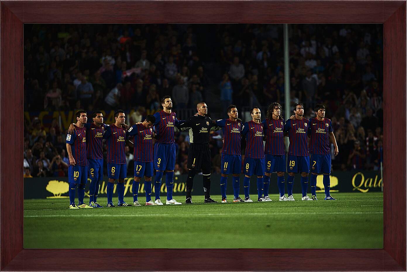 Картина в раме - ФК Барселона. FC Barcelona