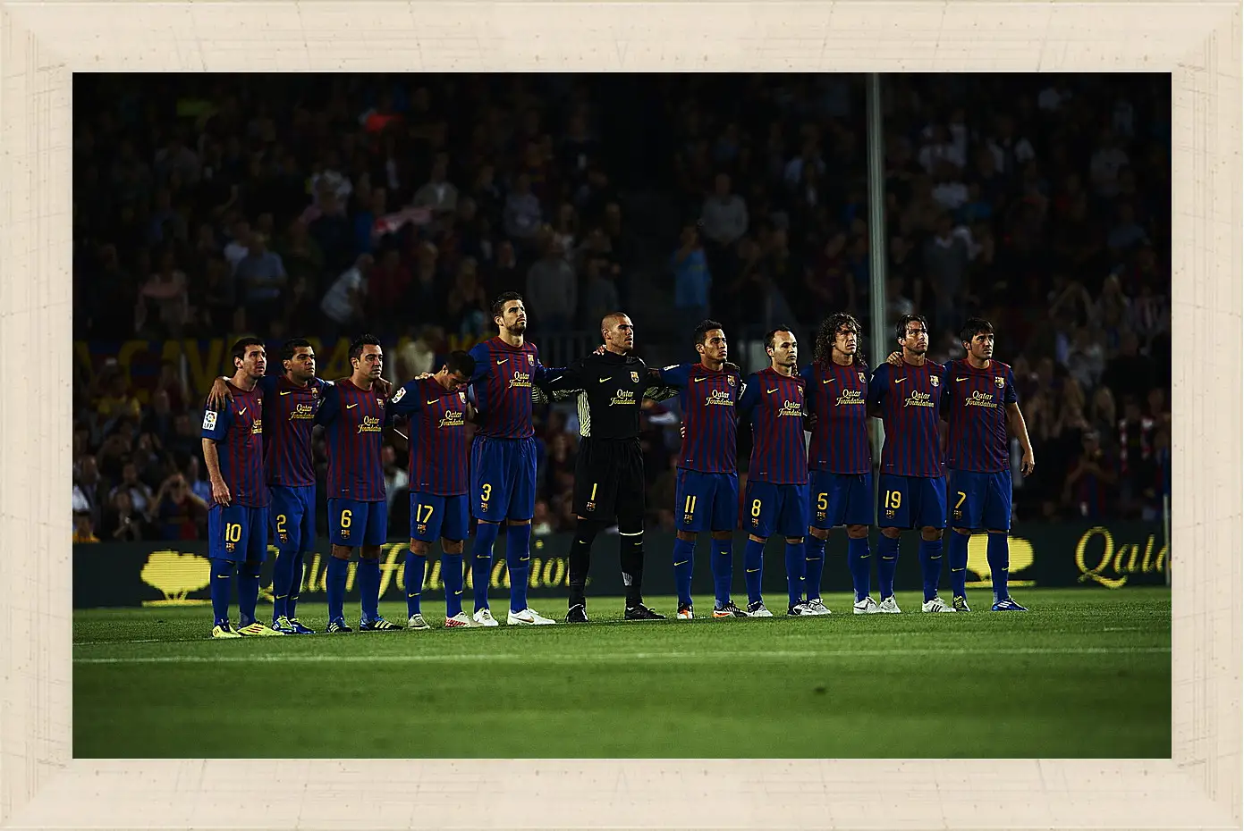 Картина в раме - ФК Барселона. FC Barcelona