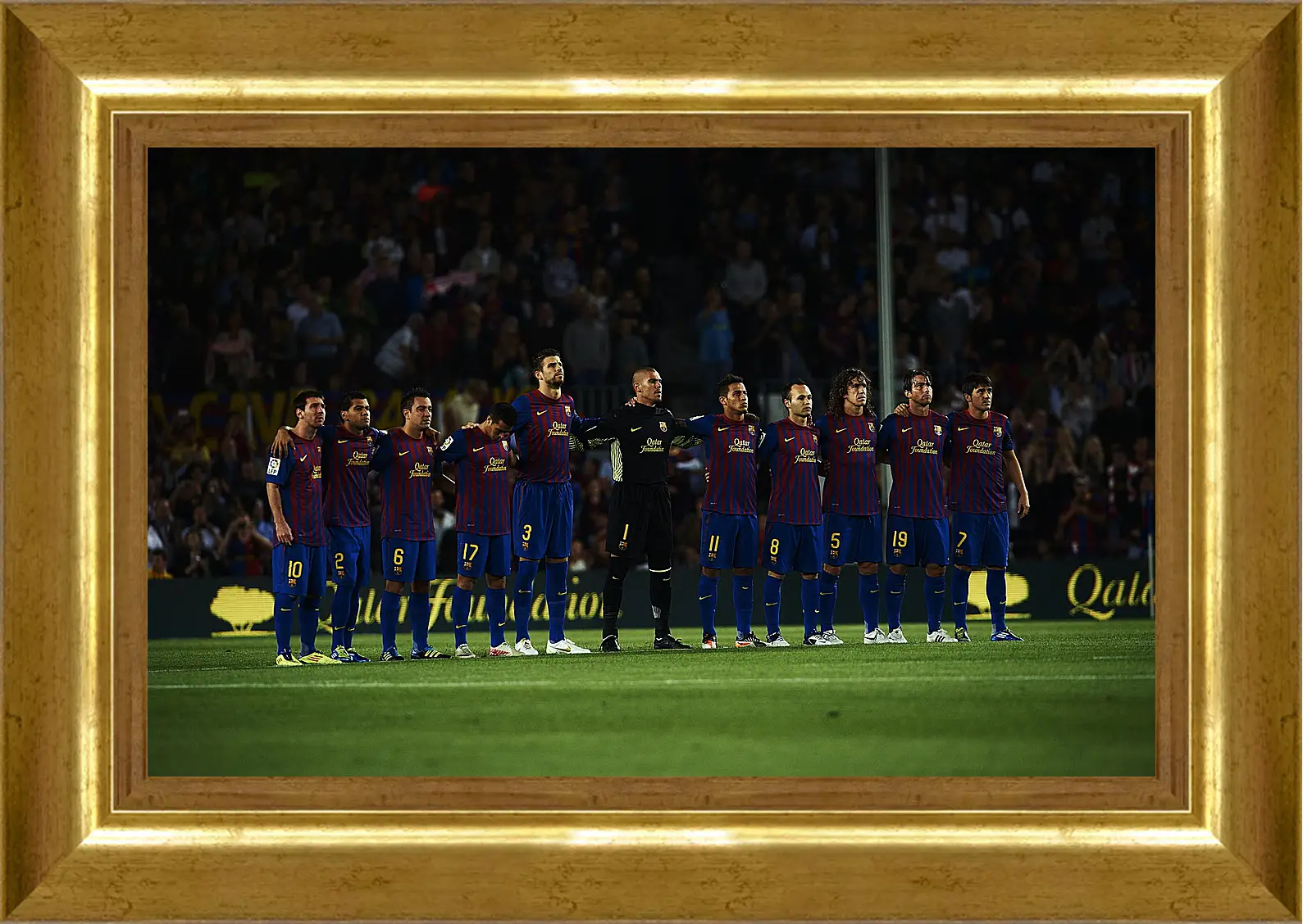 Картина в раме - ФК Барселона. FC Barcelona