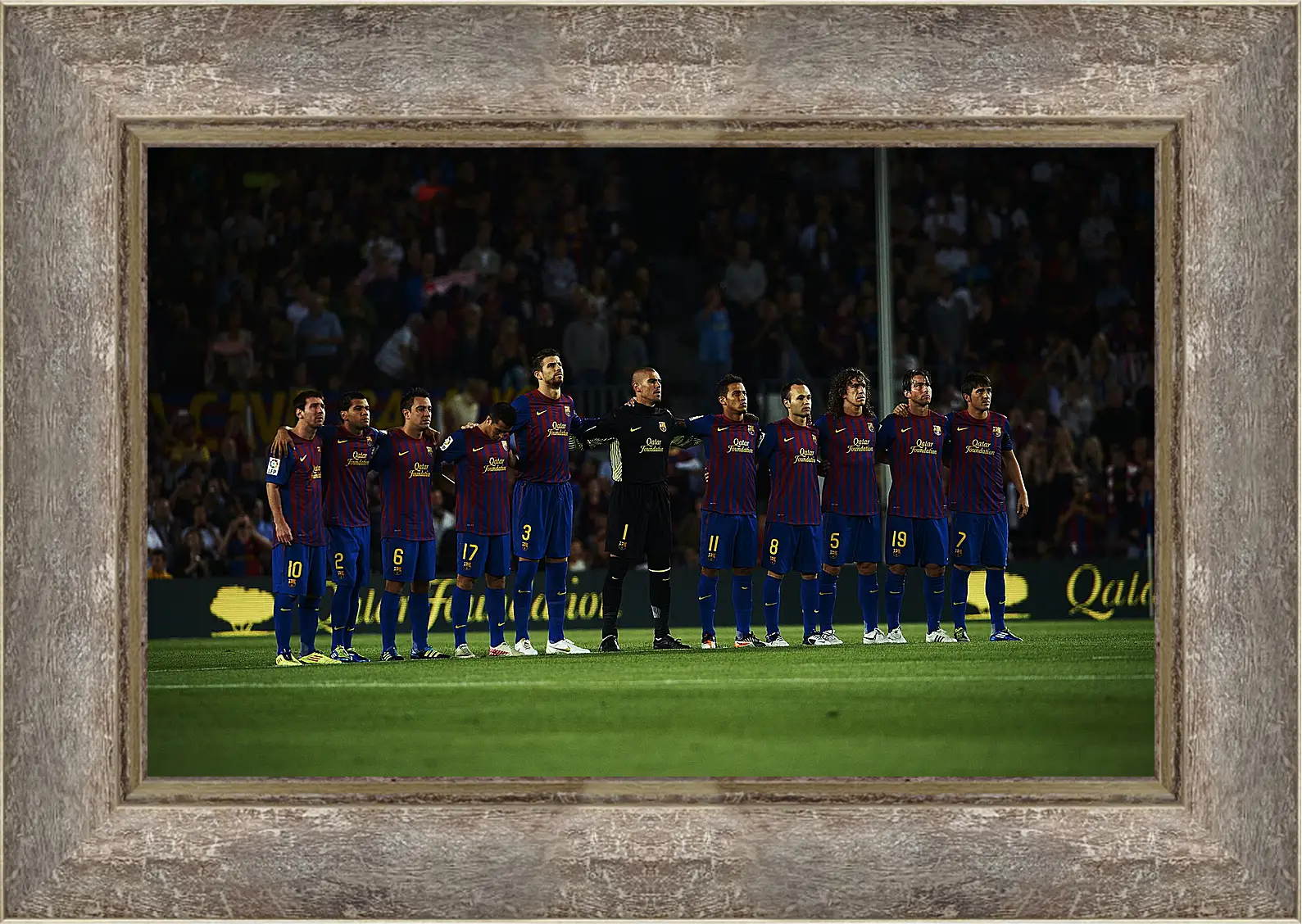 Картина в раме - ФК Барселона. FC Barcelona