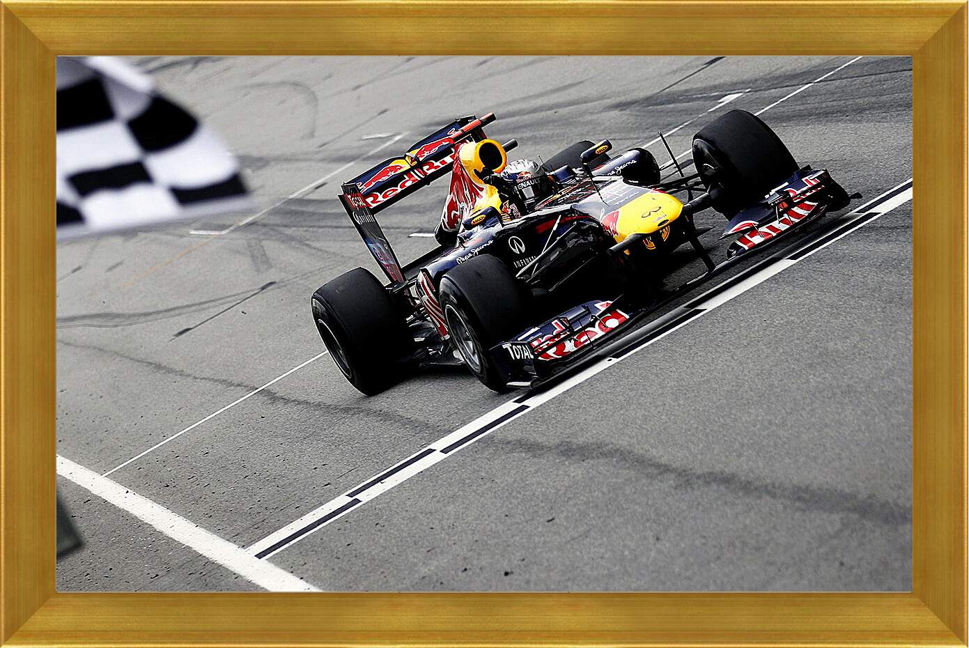 Картина в раме - Формула 1 (F1)