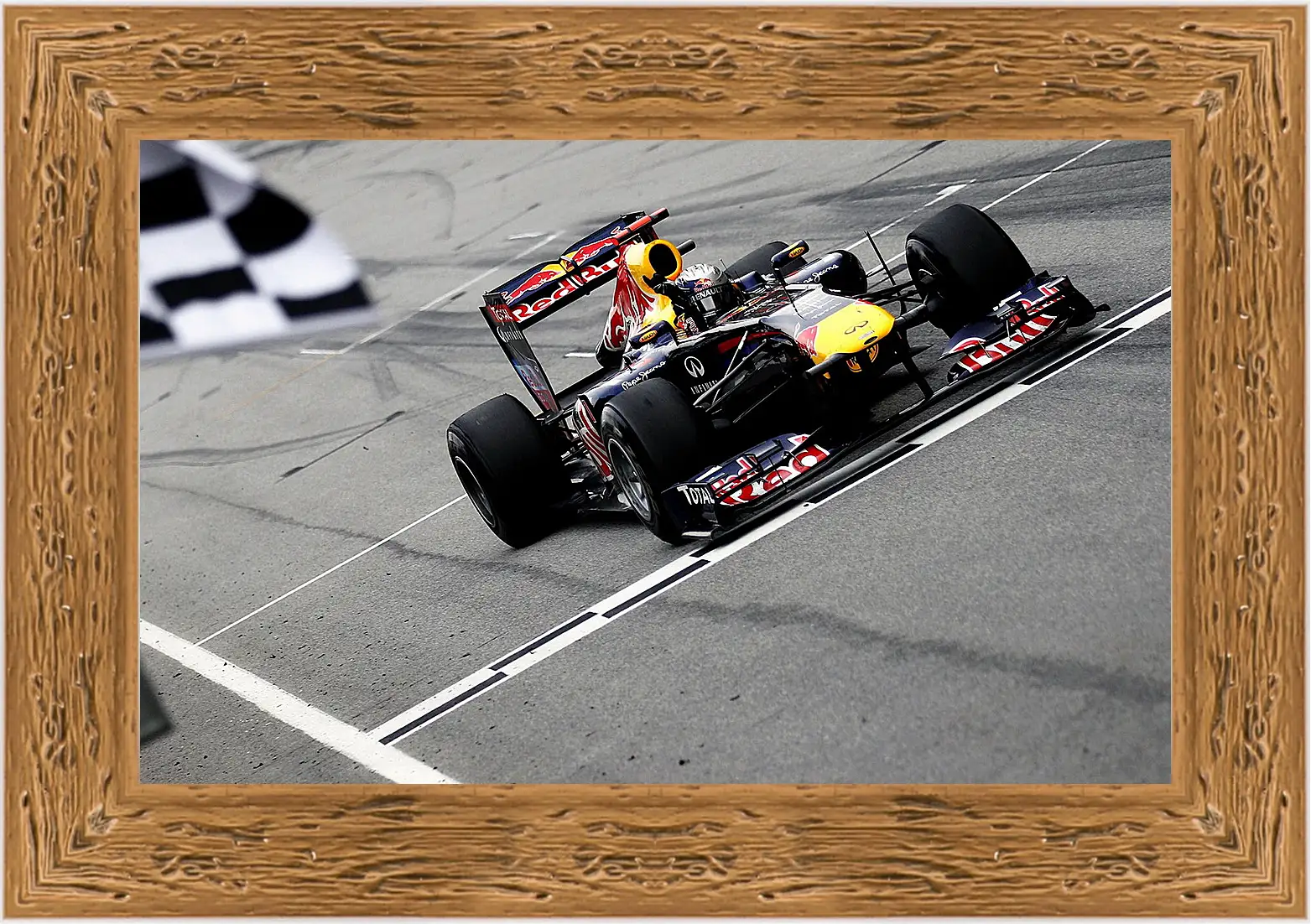 Картина в раме - Формула 1 (F1)