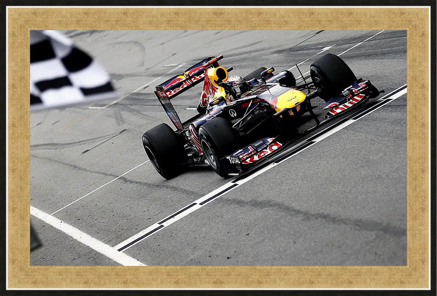 Картина в раме - Формула 1 (F1)