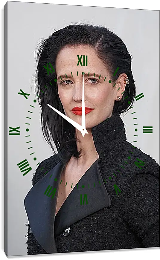 Часы картина - Ева Грин. Eva Green