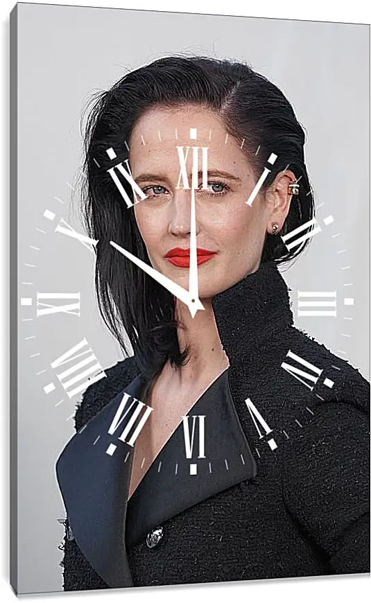 Часы картина - Ева Грин. Eva Green