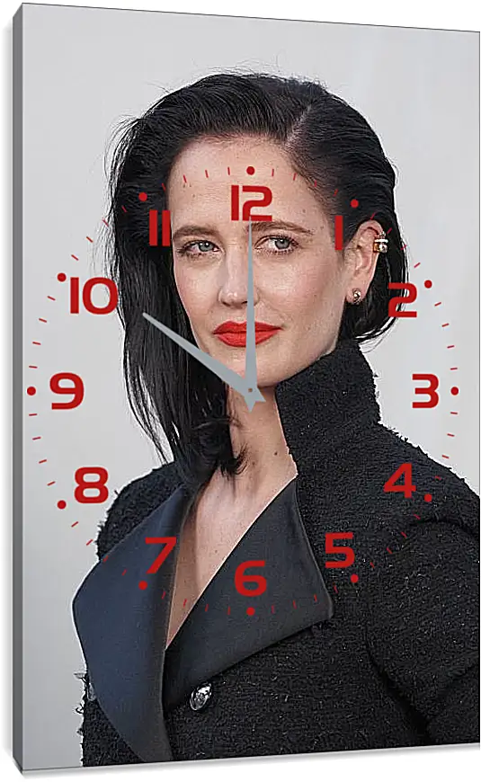 Часы картина - Ева Грин. Eva Green